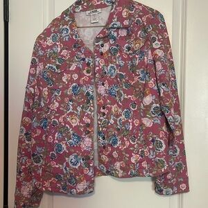Back in the Saddle Floral Jacket S
